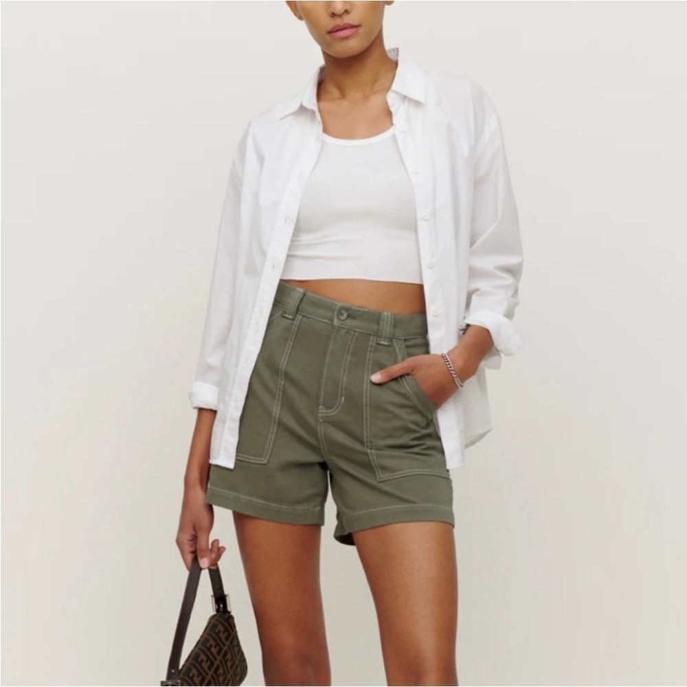 NWT Reformation Utility Shorts